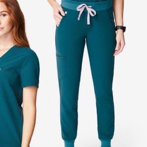 COPY - Figs Caribbean blue jogger pants